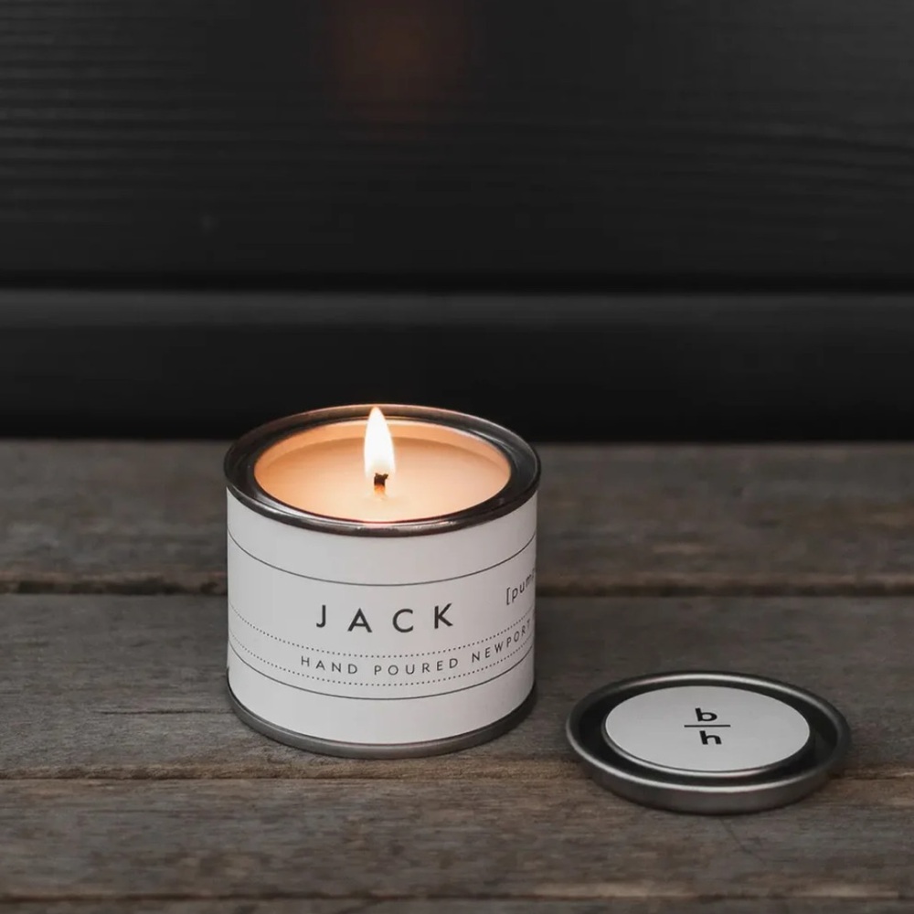 Jack Hand Poured Candle